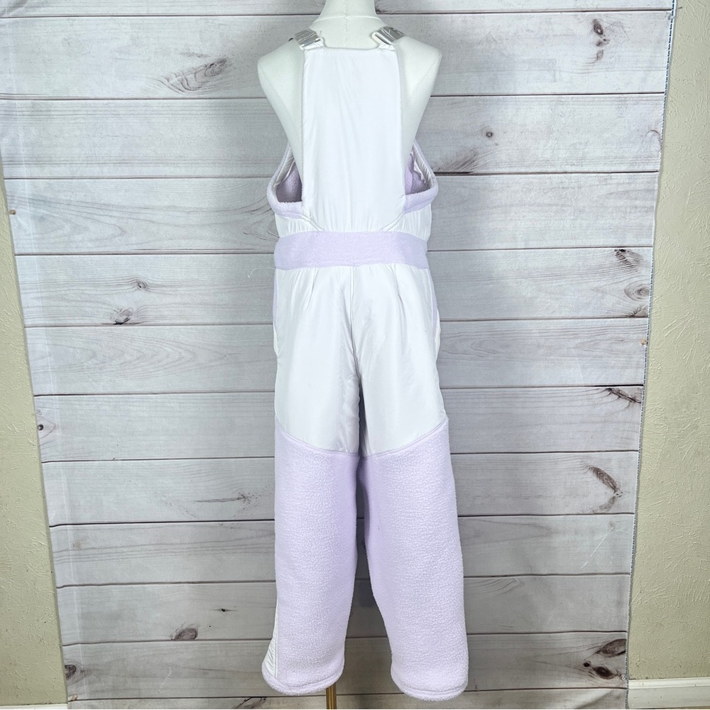 FP Movement Hit the Slopes Overalls Snow Bibs Purple White Sz M - Picture 7 of 15